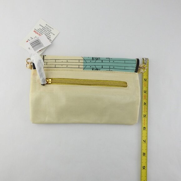 New Walt Disney World Parks Exclusive Crossbody Bag Purse NWT Turquoise - Picture 4 of 6